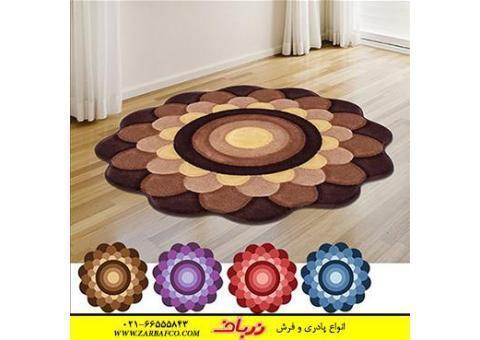 فرش پادری طرح نگين دايره