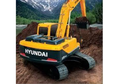 اجاره و خدمات بیل میکانیکی زنجیری و بیل بکهو