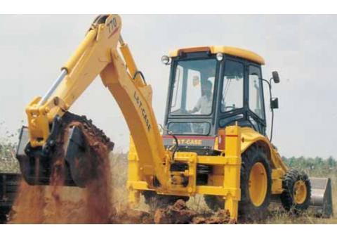 اجاره و خدمات بیل میکانیکی زنجیری و بیل بکهو