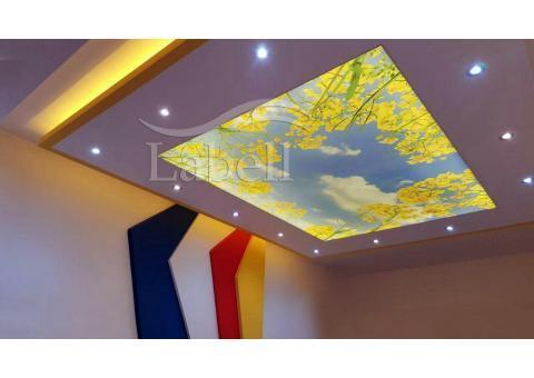 سقف کشسان لابل
