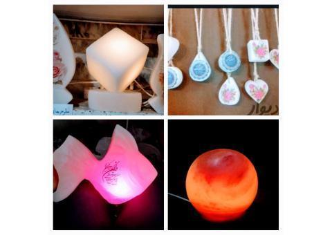 تولید و پخش عمده و جزیی سنگ نمک تزیینی