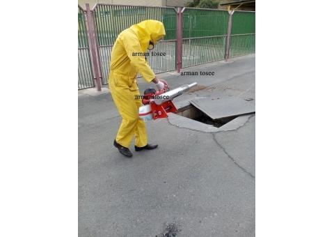 سمپاشی با مجوز وزارت بهداشت