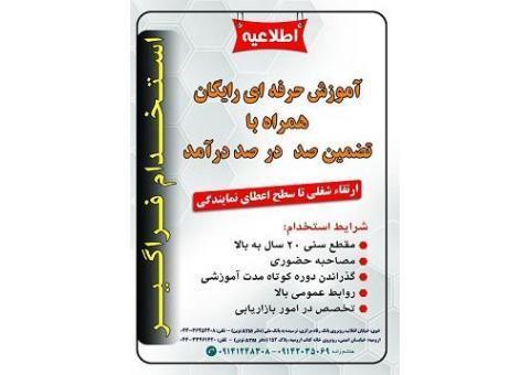 استخدام فراگییر بازاریاب و تضمین درآمد