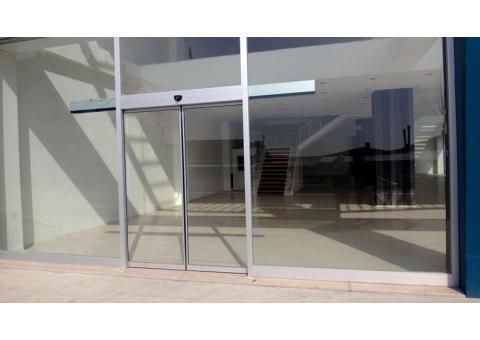 درب اتوماتیک شیشه ای