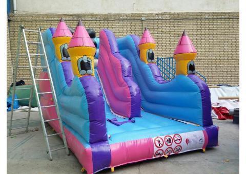 فروش محصولات بادی شهربازی و مهد و خانه بازی