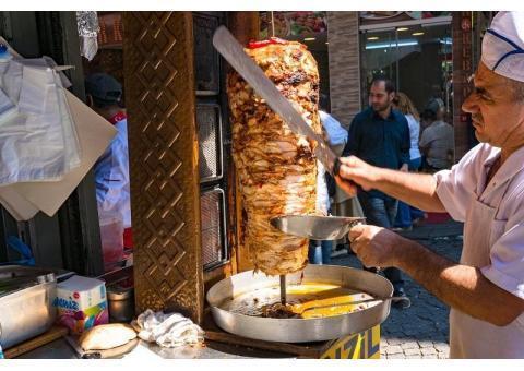 فروش ویژه انواع رول کباب ترکی و دونر کباب