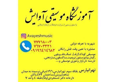آموزشگاه موسیقی آوایش در تهرانپارس