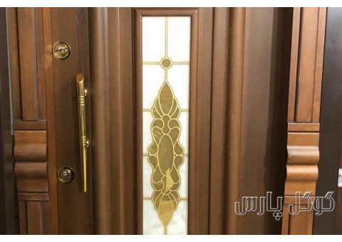 درب ضد سرقت چوبین درب