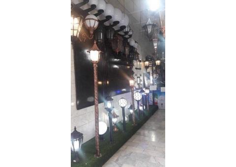 چراغ پارکی باغ و باغچه