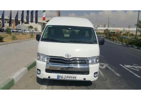 اجاره ون تویوتا هایس سقف بلند 14نفره