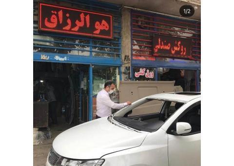 نصب انواع شیشه و آیینه ی ماشین سواری، سنگین