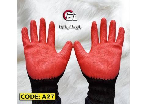 دستکش کارگری شرکت نفتی نیتریل