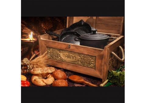 فروش انواع تابه های چدنی نالینو