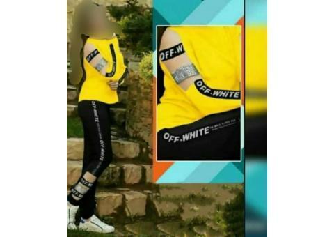 offwhaitست بلوز شلوار