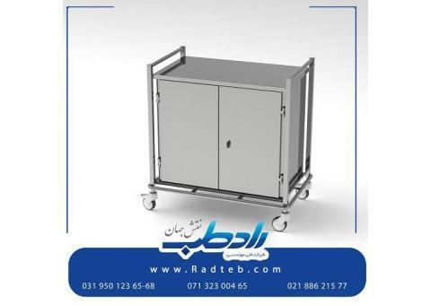ترالی حمل وسایل استریل با بهترین قیمت در رادطب
