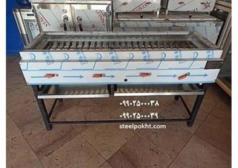 کباب پزگازی استیل
