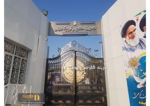 حفاظ و درب فلزی لوکس پایون مدل سیمرغ