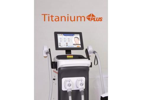 فروش لیزر سه طول موج دو هندپیس تیتانیوم پلاس