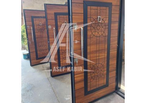 درب ضد سرقت صنعت چوب آصف کبیر