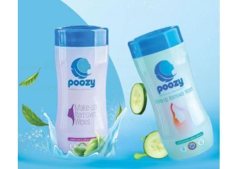 دستمال مرطوب پاک کننده آرایشی پوزی  poozy