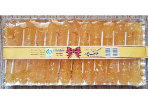 تولید و فروش نبات چوبی و نبات شاخه زعفرانی