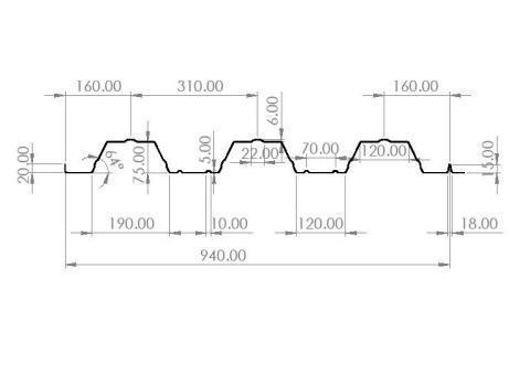 عرشه فولادی (metal deck)
