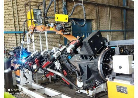 طراحی و ساخت پوزیشنر و فیکسچرهای روباتیک