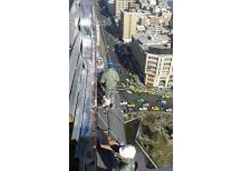 پیچ و رولپلاک سنگ نما - نماشویی با طناب -رنگ ..