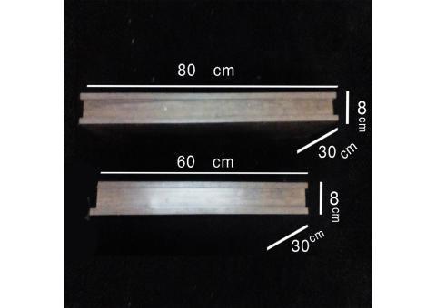 9 عدد قفسه یا شلف دیواری از جنس   ام دی اف 16م