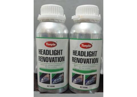 مایع دستگاه شفاف کننده چراغ