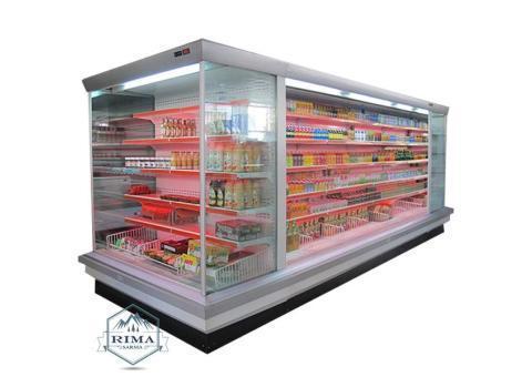 یخچال ایستاده پرده هوا ریماسرما