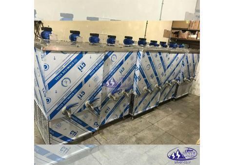 فروش شیرسردکن های استیل صنایع برودتی سیلور