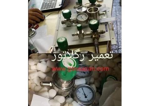 تعمیر رگلاتور فشار بالا، تعمیر مانومترگاز