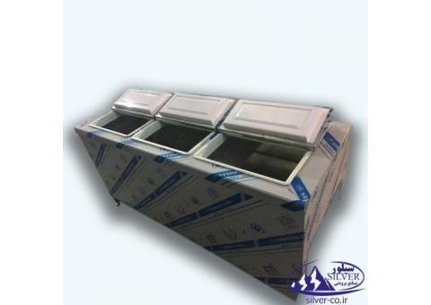 فروش فریزرصندوقی استیل صنایع برودتی سیلور