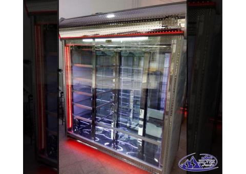 فروش یخچال ایستاده قصابی صنایع برودتی سیلور