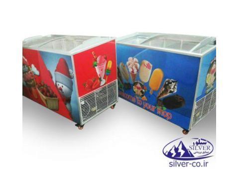 فریزرصندوقی بستنی صنایع برودتی سیلور