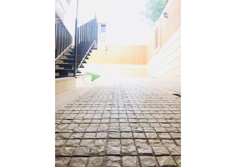 موزاییک پلیمری، موزاییک ویبره ای، سنگفرش بتنی