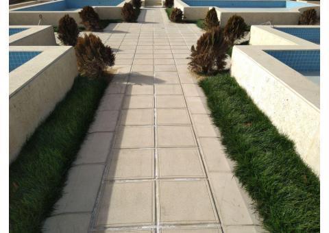 موزاییک پلیمری، موزاییک ویبره ای، سنگفرش بتنی