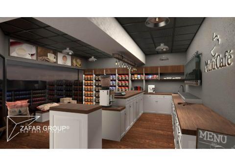 طراحی دکوراسیون کافی شاپ