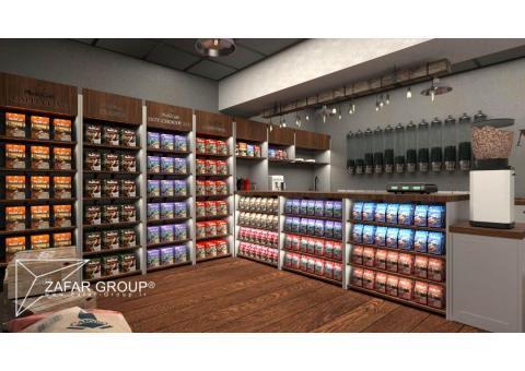 طراحی دکوراسیون کافی شاپ