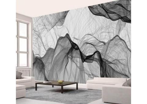 فروش و اجرای انواع کاغذ دیواری ساده و سه بعدی