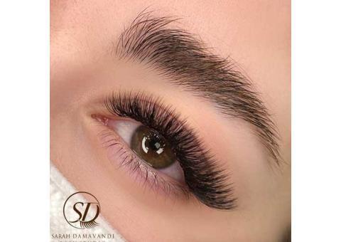 آموزش اکستنشن مژه کلاسیک با ارائه مدرک معتبر