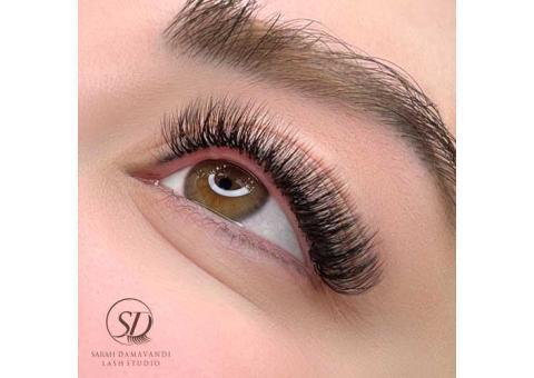 آموزش اکستنشن مژه والیوم روسی با بهترین کیفیت