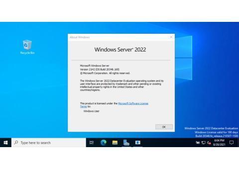 لایسنس مایکروسافت ویندوز سرور 2022 اورجینال