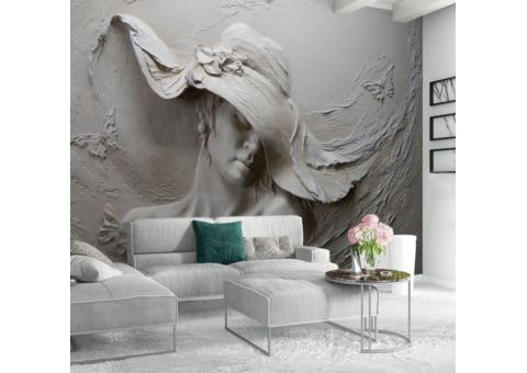 فروش و اجرای انواع کاغذ دیواری ساده و سه بعدی به سبک مدرن