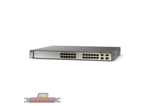 سوئیچ سیسکو مدل WS-C3750G-24TS-S1U