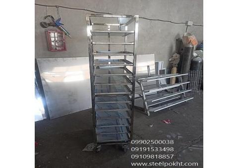 قفسه استیل رستورانی