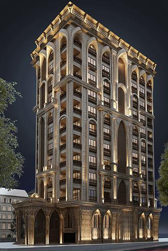 طراحی و اجرای برج باغ بارانا