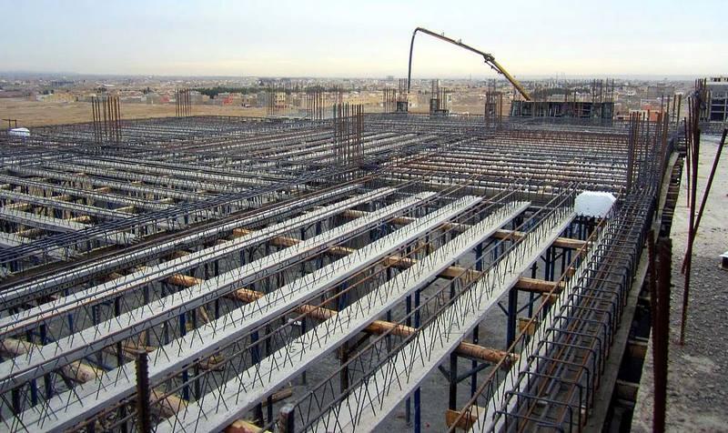 اجرای اسکلت سازه های بتن آرمه
