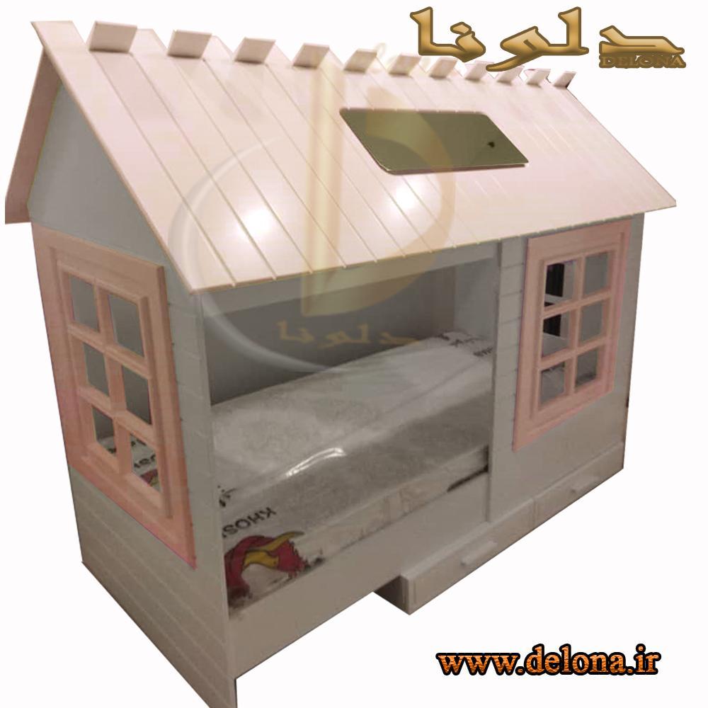 از تولید به مصرف تخت خواب فانتزی دخترانه دلونا